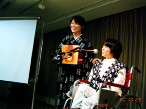 日本初の車椅子の語り部、上埜英世さんと 